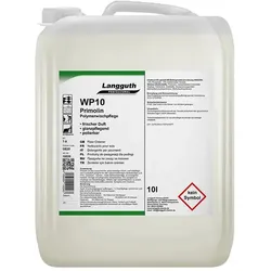 Langguth WP10 10 L Polymer Wischpflege Polymer Vollpflege zum Wischen, Reinigen und Beschichten