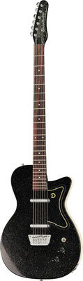 Danelectro 56 Baritone Black Metal Flake Black Metal Flake