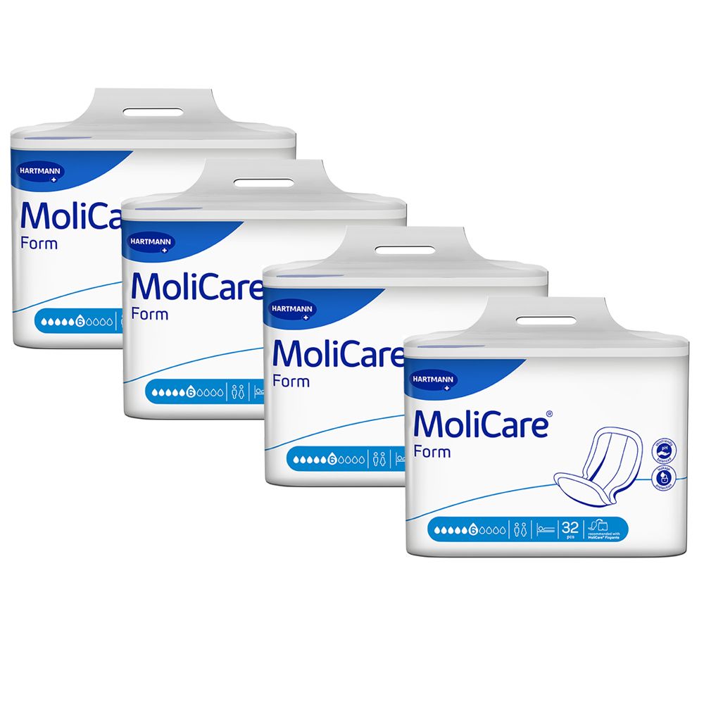 Molicare Form 6 Tropfen 4x32 St Windeln