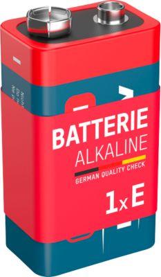 Ansmann Alkaline Block E Batterien, 9 Volt, besonders lange Lebensdauer, 1 Stück