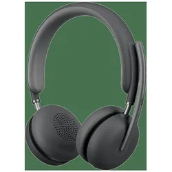 Logitech Zone Wireless 2 Teams Uc (Kabelgebunden, Kabellos, USB-C, Microsoft Teams), Office Headset, Grau