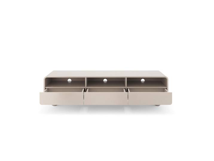 Furnlux Tv-Lowboard Albion Beige 180x39x44 cm, 180x44x39 cm, Wohnzimmer, TV Möbel, Lowboards, Lowboards stehend