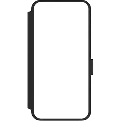 Nivocase Klapphülle für Samsung Galaxy A56 5G Handyhülle aus Kunst Leder NIVOflip schwarz Farbe einfarbig (Samsung Galaxy A56 5G), Smartphone Hülle, Schwarz