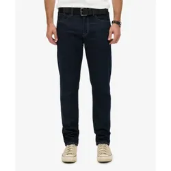 Superdry für Herren. M7010887A Marineblaue Vintage Slim Straight Jeans (30/32), Lässig, Baumwolle, Denim