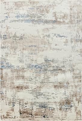 MDA Rugs Omari Collection Cream Abstract Traditional Area Rug