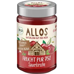Allos Frucht Pur Sauerkirsche bio 200g