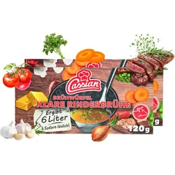 CASSIAN Brühwürfel Rinderbrühe 30 x 120g für 360 x 0,5l