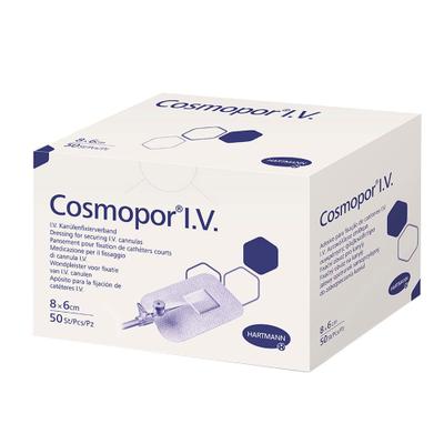 Cosmopor I.v. Kanülenfixierverband 6x8 cm 50 St Pflaster