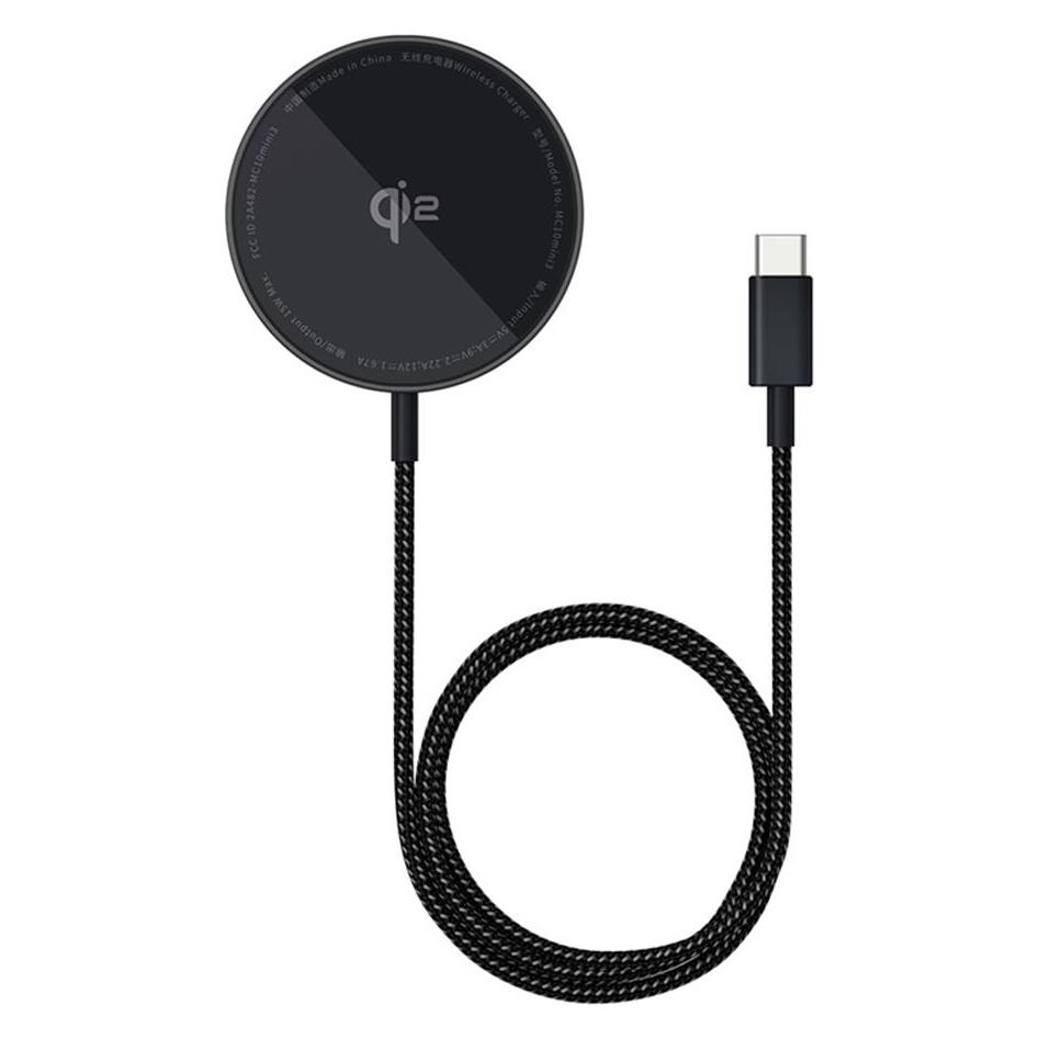 Baseus Drahtloses Ladegerät Simple Mini4 Air, 15 W, 1,67 A, schwarz P10278200111-00 (15 W) (P10278200111-00)