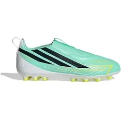 ADIDAS Kinder Fussball-Kunstrasenschuhe F50 HYPERFAST LEAGUE AG, Größe 30 in Silber Silber