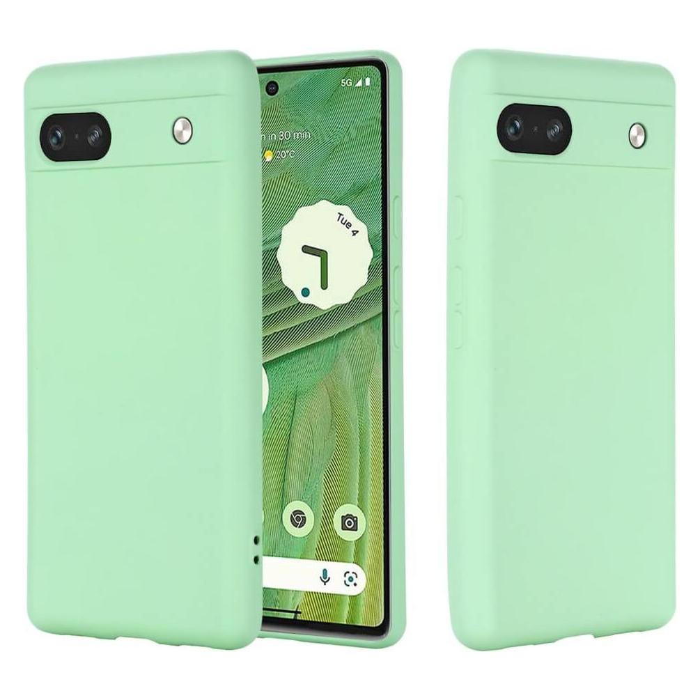 Cover-Discount Google Pixel 7a - Silikon Gummi Hülle grün (Google Pixel 7a) (660128871B)
