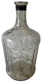 BIDK Home "Decorative Glass Bottle Vase Dia 7.5"""