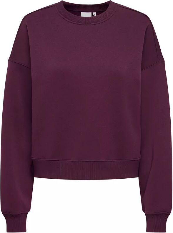 Only Lingerie - Sweatshirt, für Damen, Bordeaux, Größe XS