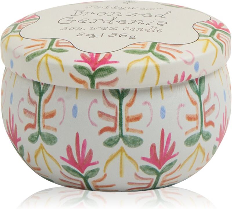 Paddywax Tulip Bronzed Gardenia scented candle with cap 56 g