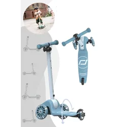 Scoot&Ride Highwaykick 3S - Scooter / Kickboard, Farbe: steel