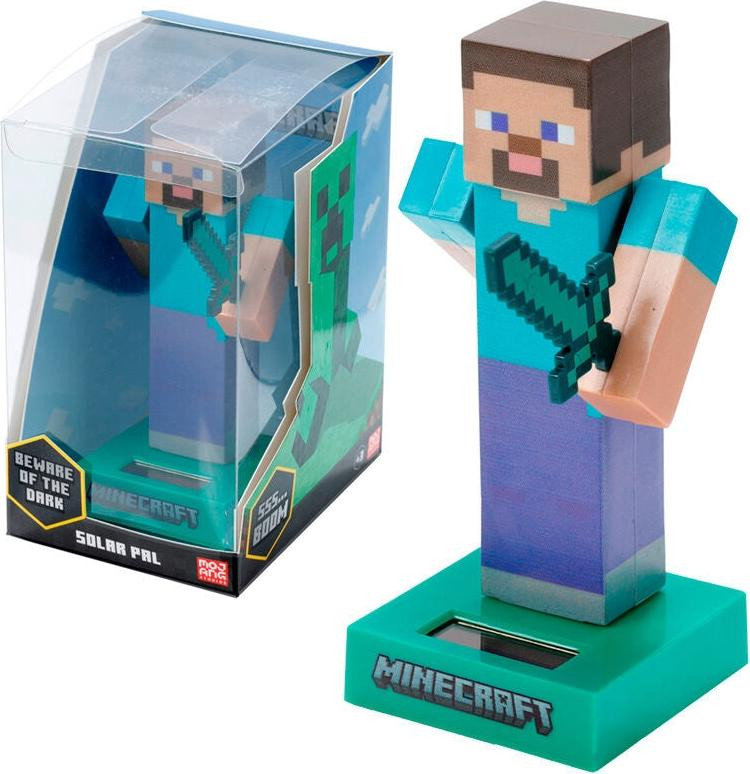 Northix Minecraft actiefiguur Steve, 7 inch, verzamelbaar speelgoed