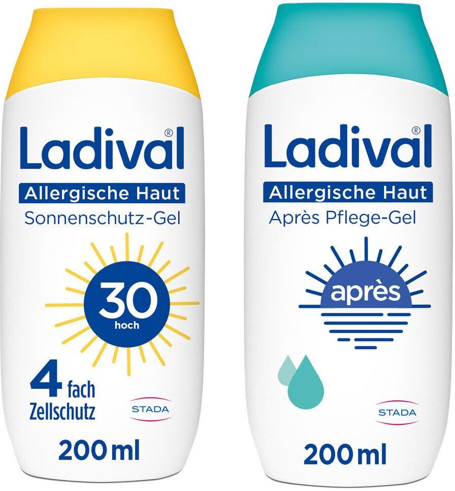 Ladival allergische Haut Set 2x200 ml Gel
