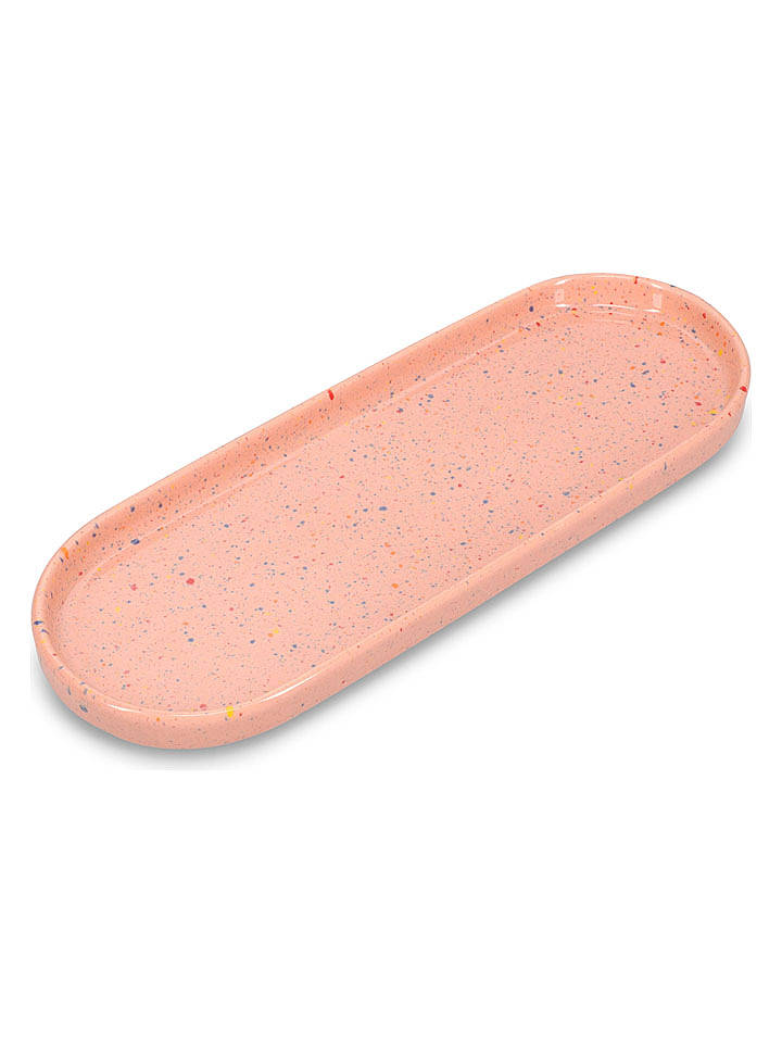 Salt and Pepper Servierteller "Fika" in Rosa - (L)28,5 x (B)10 cm - onesize