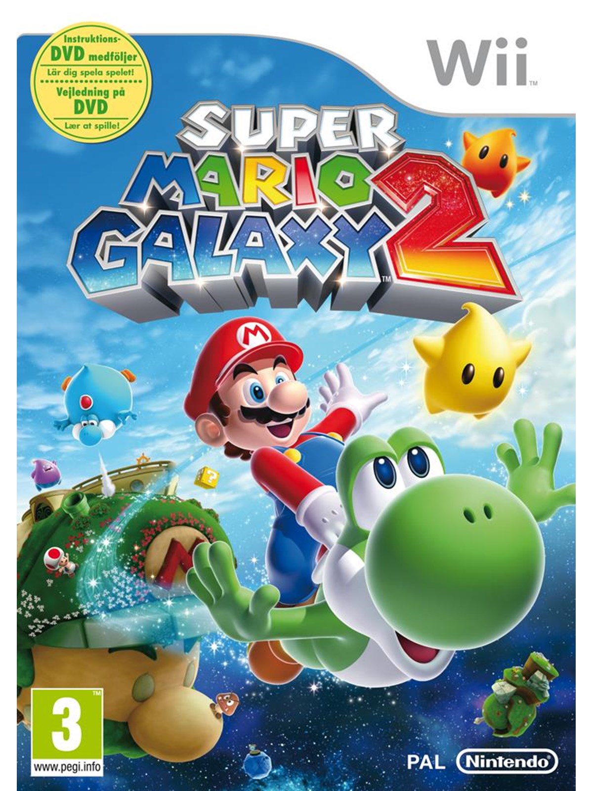 Super Mario Galaxy 2 - Nintendo Wii - Platformer - PEGI 3