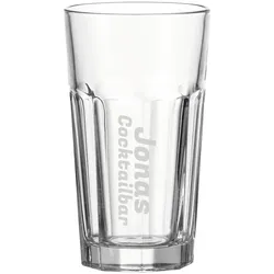 Longdrinkglas ROCK XL 540 ml Name vertikal 1 Stück