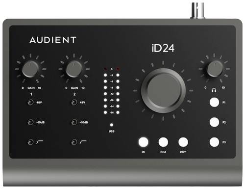 Audient Audio Interface iD24 Monitor-Controlling, inkl. Software