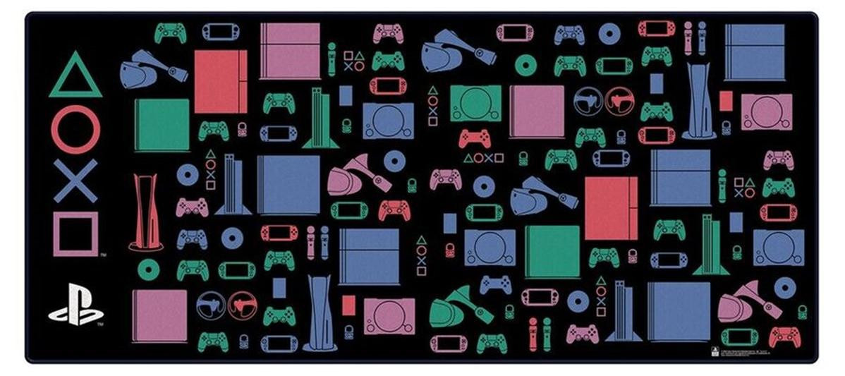 Pyramid PlayStation bureauonderlegger XL muismat voor toetsenbord