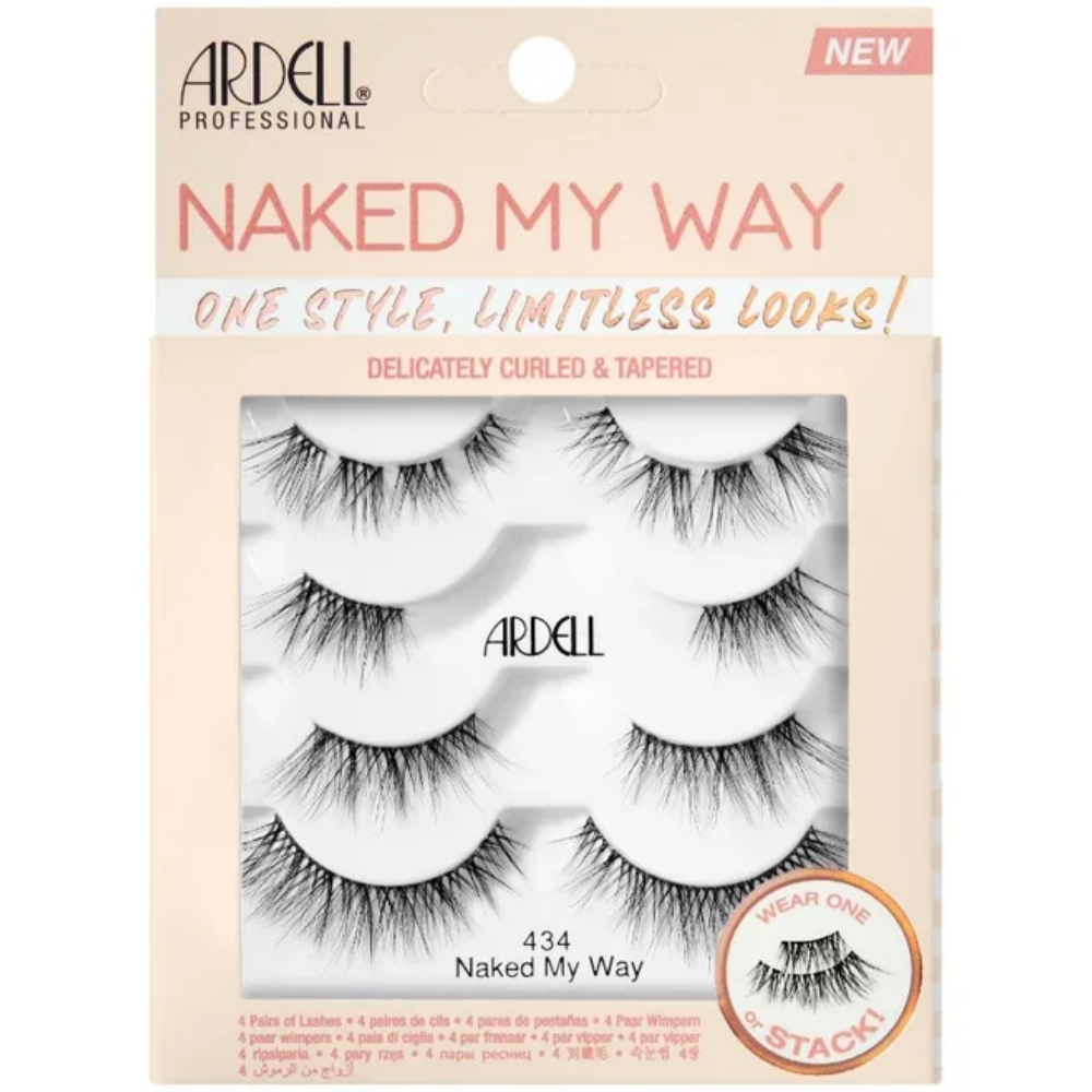 Ardell Naked Lash 421 for Subtle Volume and Lenght 4&nbsp;pairs 434