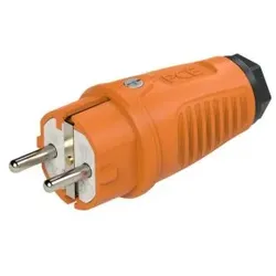 PCE 0511-os Taurus2 Gummi-Stecker nat IP54 (orange/schwarz) 0511os