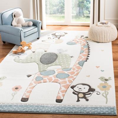 SAFAVIEH Carousel Kids Brandusa Animal Rug