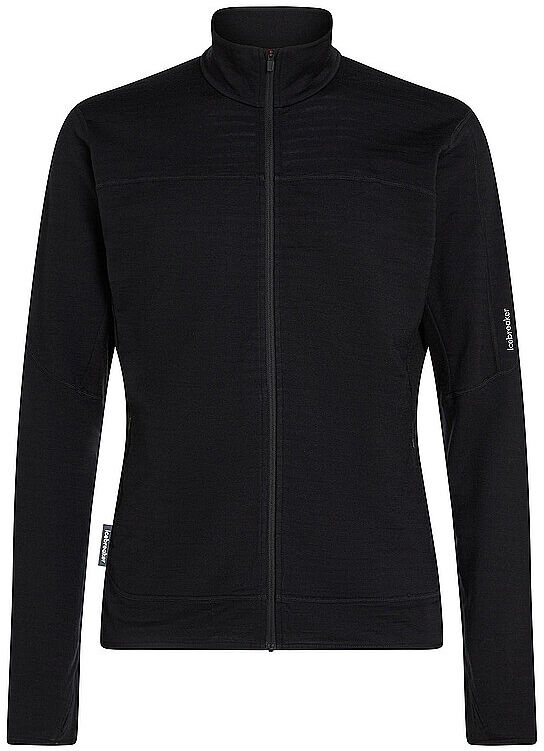 ICEBREAKER Herren Fleecejacke Real 300 Merino schwarz   L M