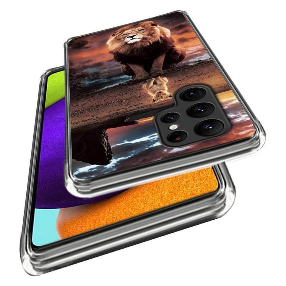 Cover-Discount Cover Handyhülle IMD Löwe (Samsung Galaxy S24 Ultra) (660171640G)