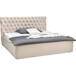 Polsterbett Katar Beige ca. 180x200cm