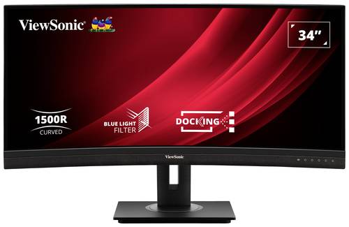 Viewsonic VG3456C LED-Monitor EEK F (A - G) 86.4cm (34 Zoll) 3440 x 1440 Pixel 21:9