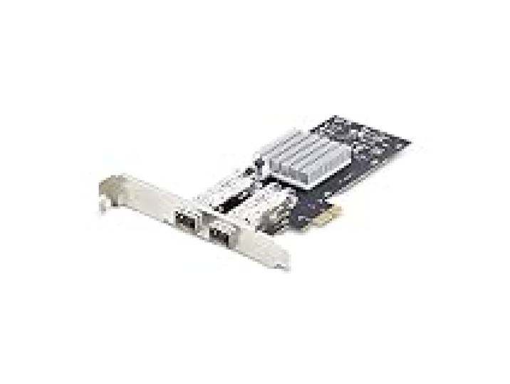StarTech Carte Réseau GbE SFP à 2 Ports, Intel I350-AM2, Cuivre/Fibre