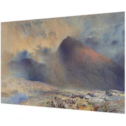 FOTOTAPETE 312x219 cm - Berglandschaft