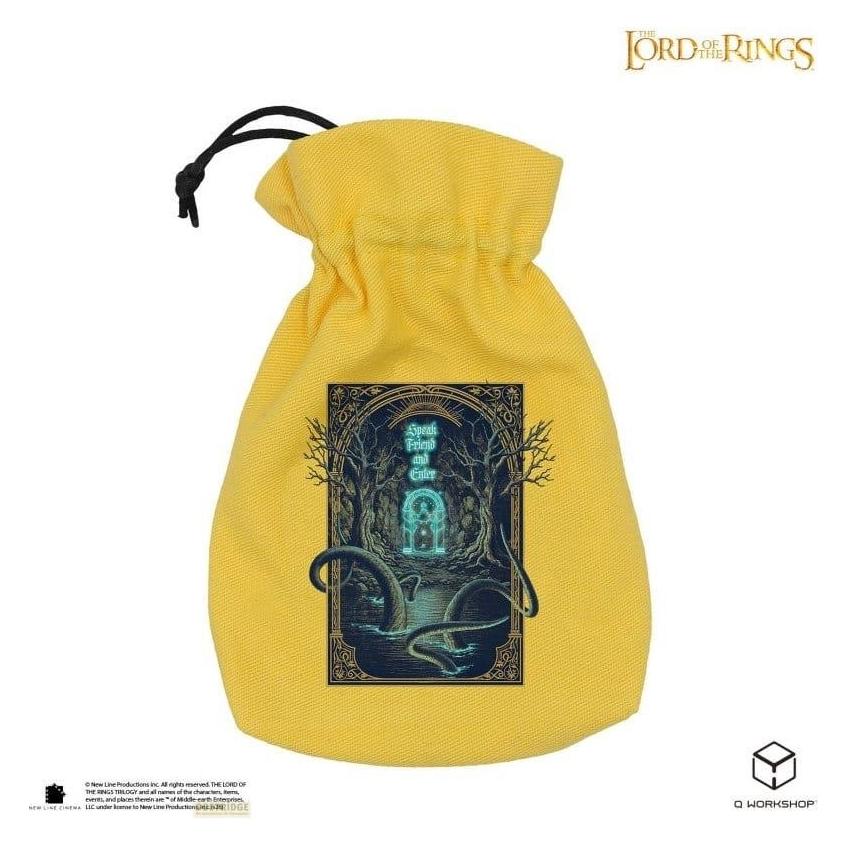 Q Workshop The Lord of the Rings: Doors of Durin Dice Pouch (QWS49901)