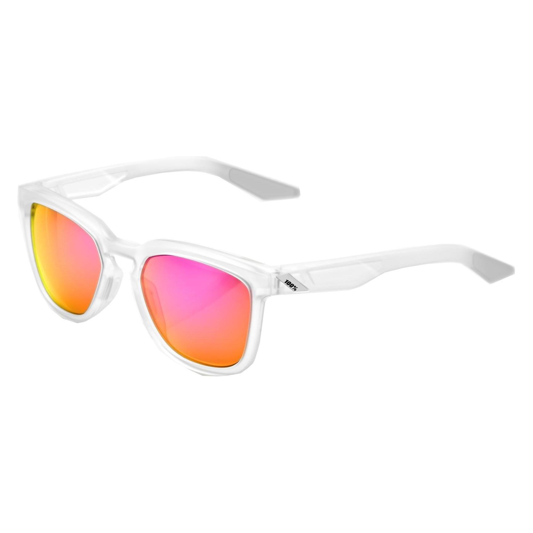 100% Hudson (Matt Translucent Crystal Clear, Purple) (10376257)