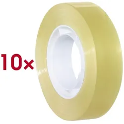 tesa Klebeband »Budget« transparent 57387, 15 mm/33 m (B/L) transparent, 1.5 cm