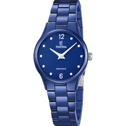 Festina Quarz Damen Keramik F20751/5 - blau - 30.5mm