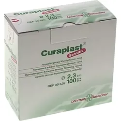 CURAPLAST Strips sensitiv rund 2,3 cm 100 St Pflaster