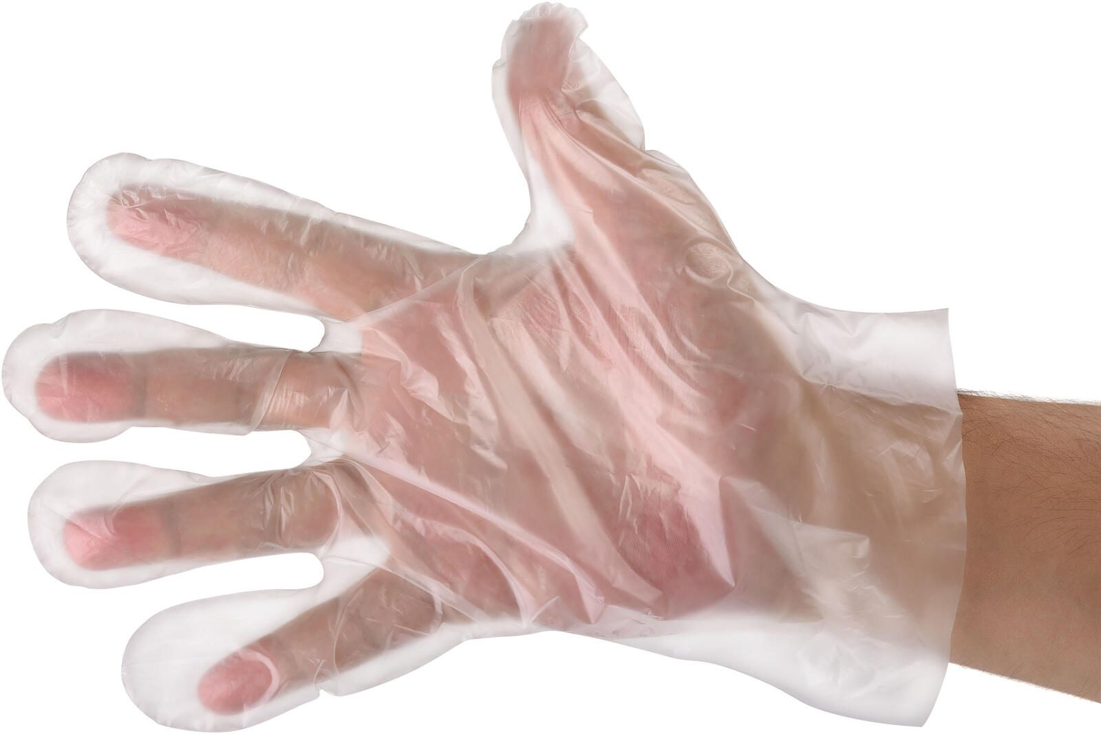 BBE SOLUTIONS Einmalhandschuhe L transparent *00632