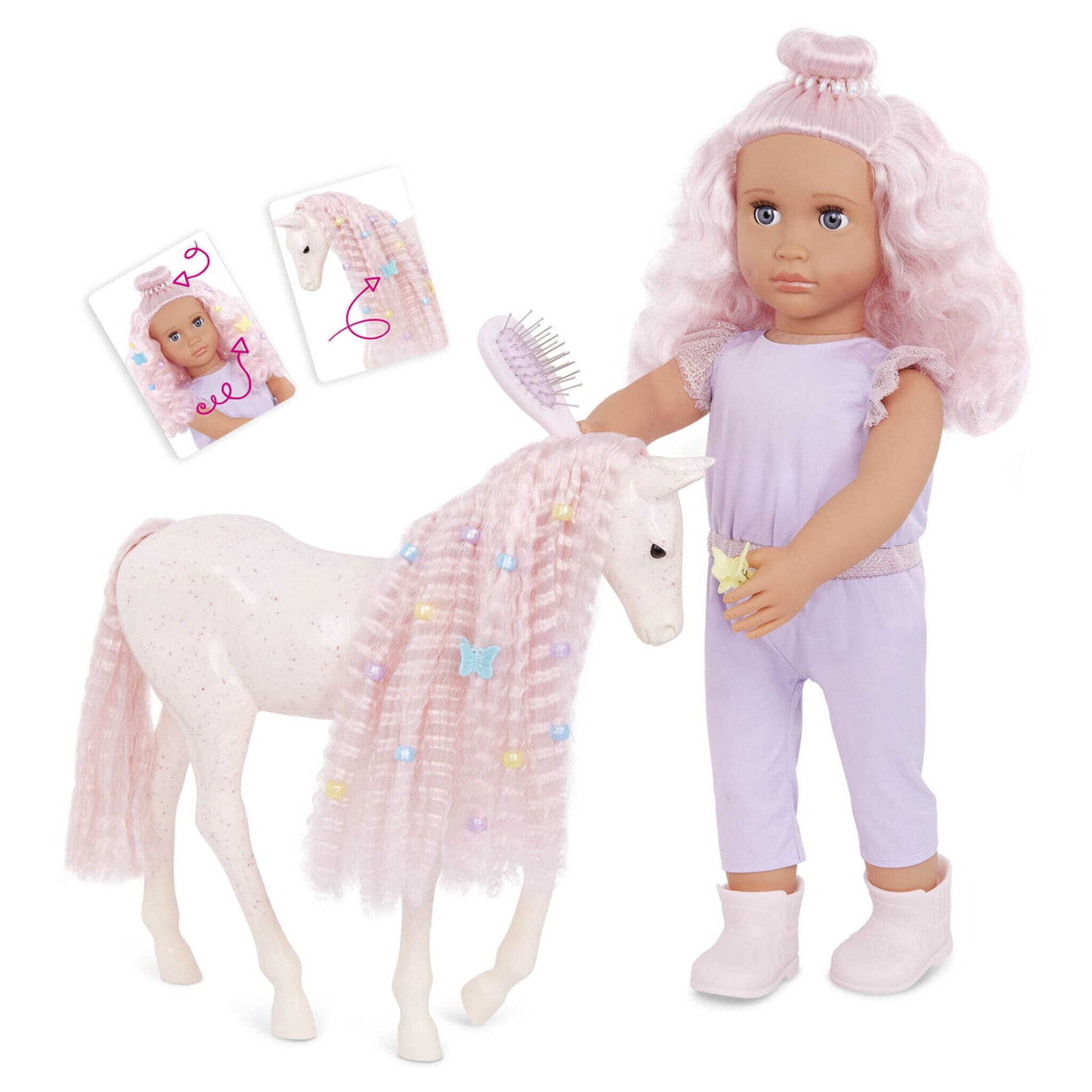 Our Generation Elara & Lumina pop met veulen, 46 cm