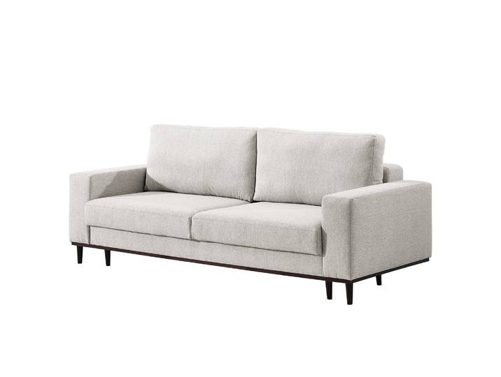 Schlafsofa Keluha Grau Webstoff Genia 246 x 102 x 100cm