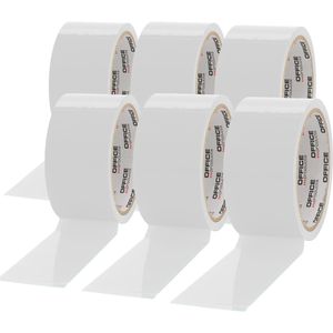 Office-Products Packband PP, weiß, 48mm x 46m, 6 Rollen