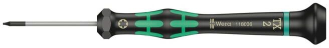 2067 Tournevis électronicien TX, TX 2 x 40 mm ; Wera (05118036001)