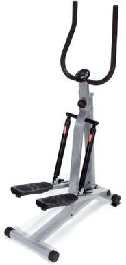 Stamina Folding Stepper by Stamina in Grey Black