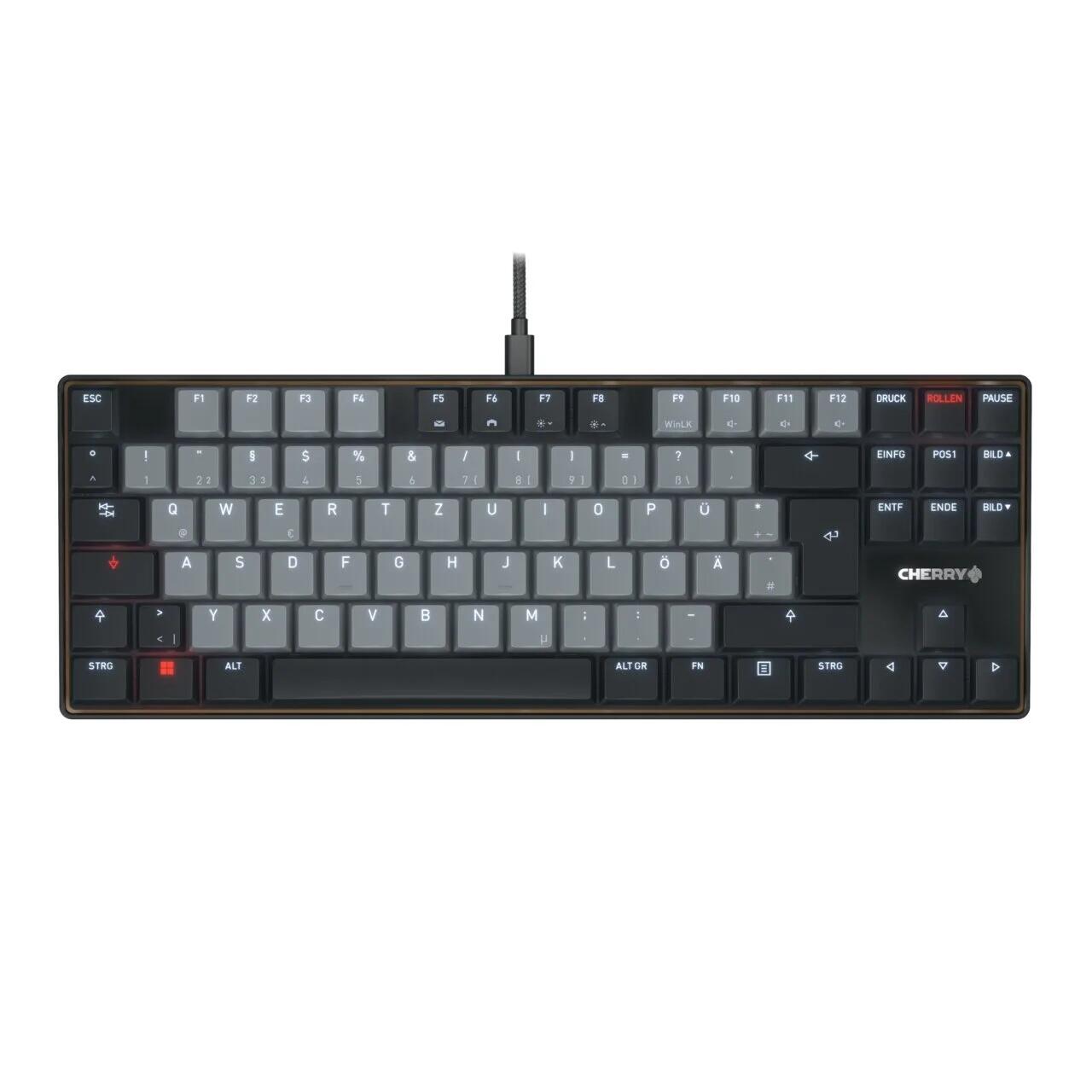 Cherry Keyboard CHERRY KC 500 MX LP (TKL) - schwarz G8A-25550HOADE-2