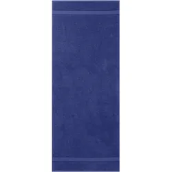 BettwarenShop Handtuch Serie Essential Saunatuch 80x200 cm | blau - blau