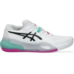 ASICS Herren Tennisoutdoorschuhe GEL-RESOLUTION X CLAY, Größe 46 in Grau Grau
