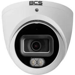 BCS Kamera IP kopułowa 8Mpx BCS-L-EIP28FCR3L3-AI1(2) (3840 x 2160 Pixels), Netzwerkkamera, Weiss